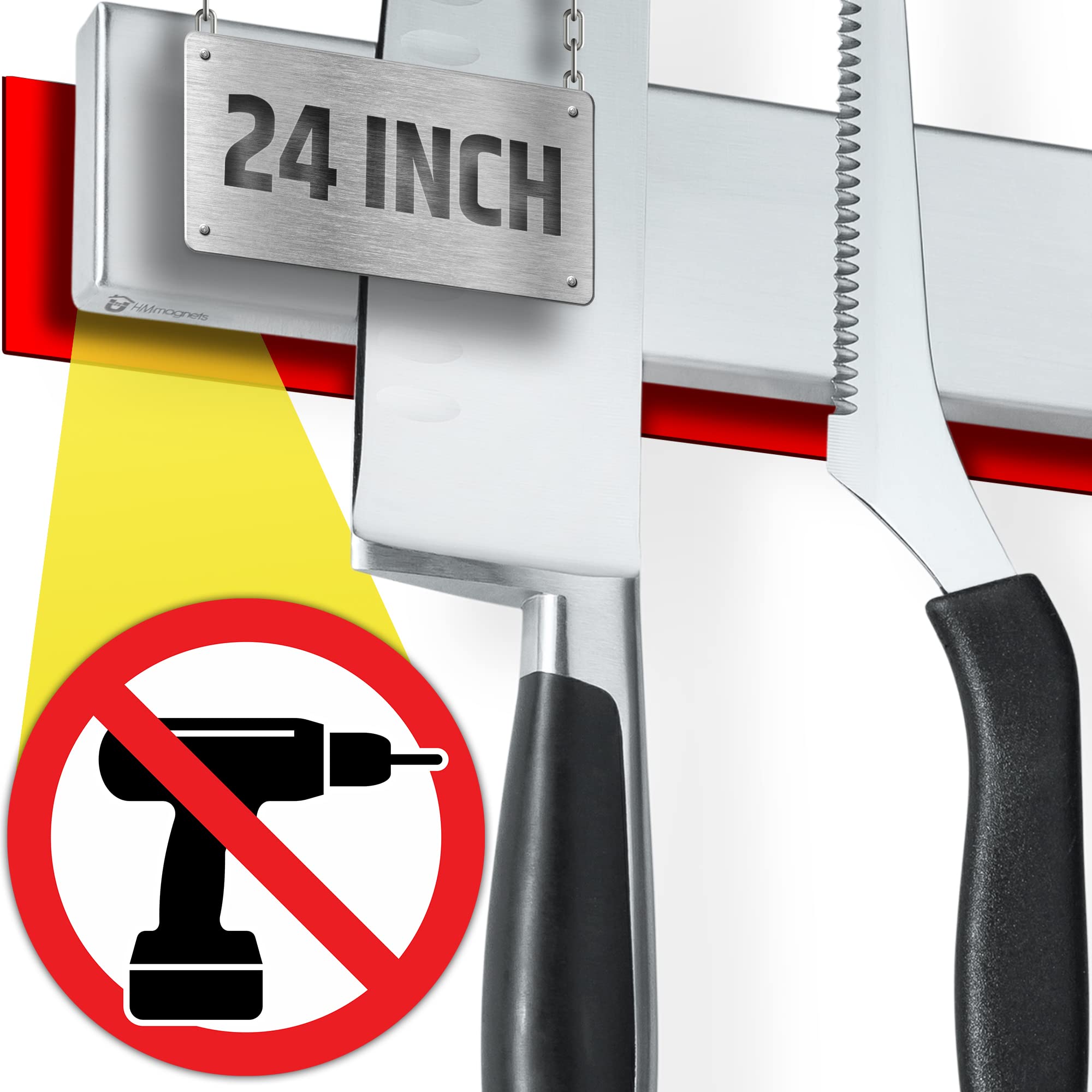 hoshanho magnetic knife block